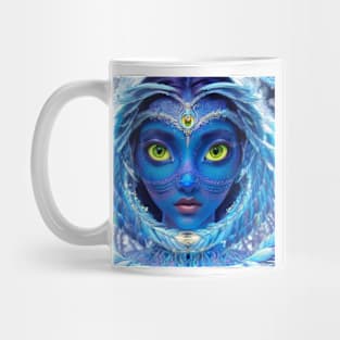 Gorgeous Beautiful Owl Goddess Mug